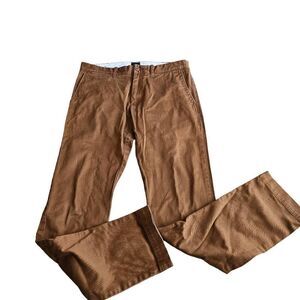 J crew mens Sz 30X32 light brown 484 slim jeans